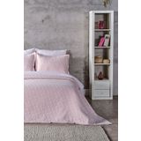 DOQU HOME Arya Çift King Size Yatak Örtüsü - Pudra