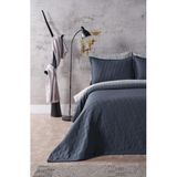 Doqu Home Arya Çift Kişilik Yatak Örtüsü - Antrasit - 250 x 240 cm