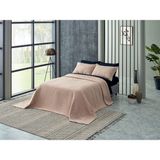Doqu Home Arya Çift Kişilik Yatak Örtüsü - Vizon - 250 x 250 cm