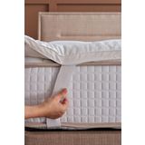 Doqu Home Bambu Yatak Pedi Beyaz - 120 x 200 cm