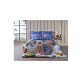 Doqu Home Barış Sarıbaş Kapadokya Balonları Nevresim Takımı Mavi - Tek Kişilik