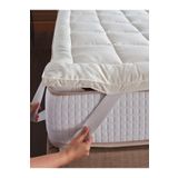 Doqu Home Beyaz 90 x 190 cm Pamuk Yatak Pedi