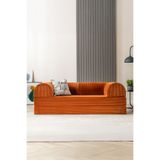 Doqu Home Bohem İkili Koltuk Kiremit