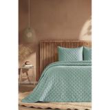Doqu Home Boho Chic Spring Yatak Örtüsü Tek Softıa Yeşil