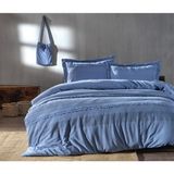 Doqu Home Çift Kişilik Nevresim Takımı Carla - Mavi - 200 x 220 cm