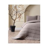 Doqu Home Cloudy Tek Kişilik Koyu Gri Yorgan Seti