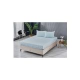 DOQU HOME Colourful Fitted Çarşaf Çift Kişilik - Mavi