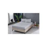 Doqu Home Colourful Fitted Çarşaf Tek King Size - Gri