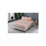 Doqu Home Colourful Fitted Çarşaf Tek King Size - Somon