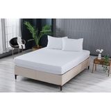 Doqu Home Colourful Fitted Çarşaf Tek Kişilik - Beyaz - 100 x 200 +35 cm