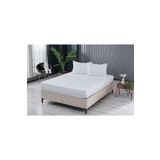 Doqu Home Colourful Fitted Tek Kişilik Beyaz Çarşaf