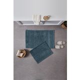 DOQU HOME Doquhome Pera Banyo Paspası Petrol 60x100cm