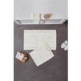 DOQU HOME Dora Banyo Paspası Krem&Vizon 60x100cm