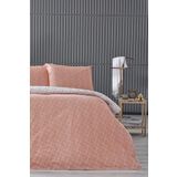 DOQU HOME Easy Cotton Glimmer Nevresim Takımı Çift Kişilik - Somon