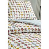 Doqu Home Festıval-Nevresim Takımı Cift Kişilik -Cıty - Beyaz - 200 x 220 cm