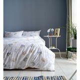 Doqu Home Flourish Easy Cotton Tek King Size Nevresim Takımı - Krem - 185 x 220 cm