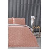 Doqu Home Glimmer Easy Cotton Tek King Size Nevresim Takımı - Somon - 185 x 220 cm