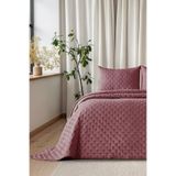 Doqu Home Harmony Yatak Örtüsü Çift Softıa Bordo