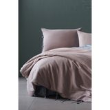 Doqu Home Ipliği Boyalı Serisi Ahenk Çift Kişilik Nevresim Takımı - Mavi - 200 x 220 cm