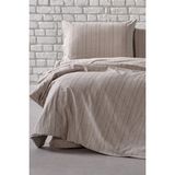 Doqu Home Ipliği Boyalı Serisi Mabel Çift Kişilik Nevresim Takımı - Kahve - Kahverengi - 200 x 220 cm