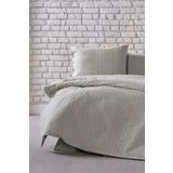 Doqu Home İpliği Boyalı Serisi160 x 220 cm Yeşil Mabel Tek Kişilik Nevresim Takımı