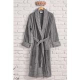 DOQU HOME Ivory Bornoz Gri - L/XL 130