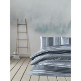 Doqu Home Listra Easy Cotton Tek Kişilik Nevresim Takımı - Gri - 160 x 220 cm