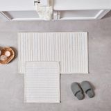 DOQU HOME Liva Banyo Paspası Krem&Vizon 60x100cm