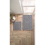 Doqu Home Luppi Banyo Paspas Seti Gri