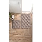 Doqu Home Luppi Banyo Paspas Seti Vizon