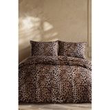 Doqu Home Luxury Saten Nevresim Takımı Çift Pantera