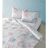 Doqu Home Marina Çift Kişilik 200 x 220 cm Beyaz Nevresim Takımı