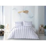 Doqu Home Marine Nevresim Takımı Meridian Çift King Size - Beyaz - 225 x 245 cm