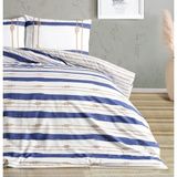 Doqu Home Marine Nevresim Takımı Serene Çift King Size - Beyaz - 225 x 245 cm