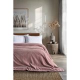Doqu Home Moffy Battaniye Çift Kişilik Pudra
