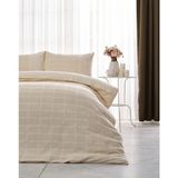 Doqu Home Multi Selection Nevresim Takımı + Pike Gloria Çift King Size - Bej - 230 x 250 cm