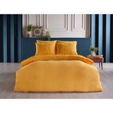 Doqu Home Muslin Zeugma Çift Kişilik Nakışlı Nevresim Takımı - Sarı - 200 x 220 cm