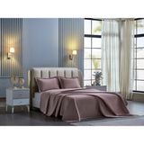 Doqu Home Napoli Yatak Örtüsü Çift Kişilik - Pudra - 250 x 260 cm