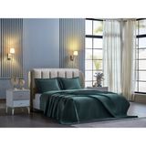 Doqu Home Napoli Yatak Örtüsü Tek Kişilik - Yeşil - 190 x 260 cm