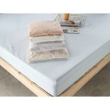 Doqu Home New Cotton Fitted Beyaz Tek Kişilik Çarşaf