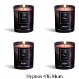 Doqu Home New Hypnoz Kokulu Mum Saydam - 170 gr - Siyah - 4 Adet