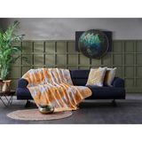 Doqu Home Origami Sarı 200x220 cm Çift Kişilik Battaniye