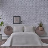 Doqu Home Otto Yatak Örtüsü Çift Kişilik - Ekru
