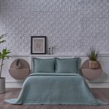 DOQU HOME Otto Yatak Örtüsü Çift Kişilik - Yeşil