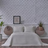 Doqu Home Otto Yatak Örtüsü Tek Kişilik - Ekru - 180 x 240 cm