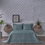 Doqu Home Otto Yatak Örtüsü Tek Kişilik - Yeşil - 180 x 240 cm