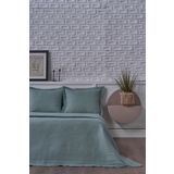 DOQU HOME Otto Yatak Örtüsü Tek Kişilik - Yeşil
