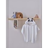 Doqu Home Panda Figürlü Havlu Panço - Piny Bebek Havlu Panço - Panda - Pamuk