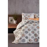 Doqu Home Polycotton Pamuklu Uyku Seti Cosmos Çift Kişilik - Gri
