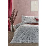 Doqu Home Ranforce Elegan Çift Kişilik Beyaz 200x220 cm Nevresim Takımı